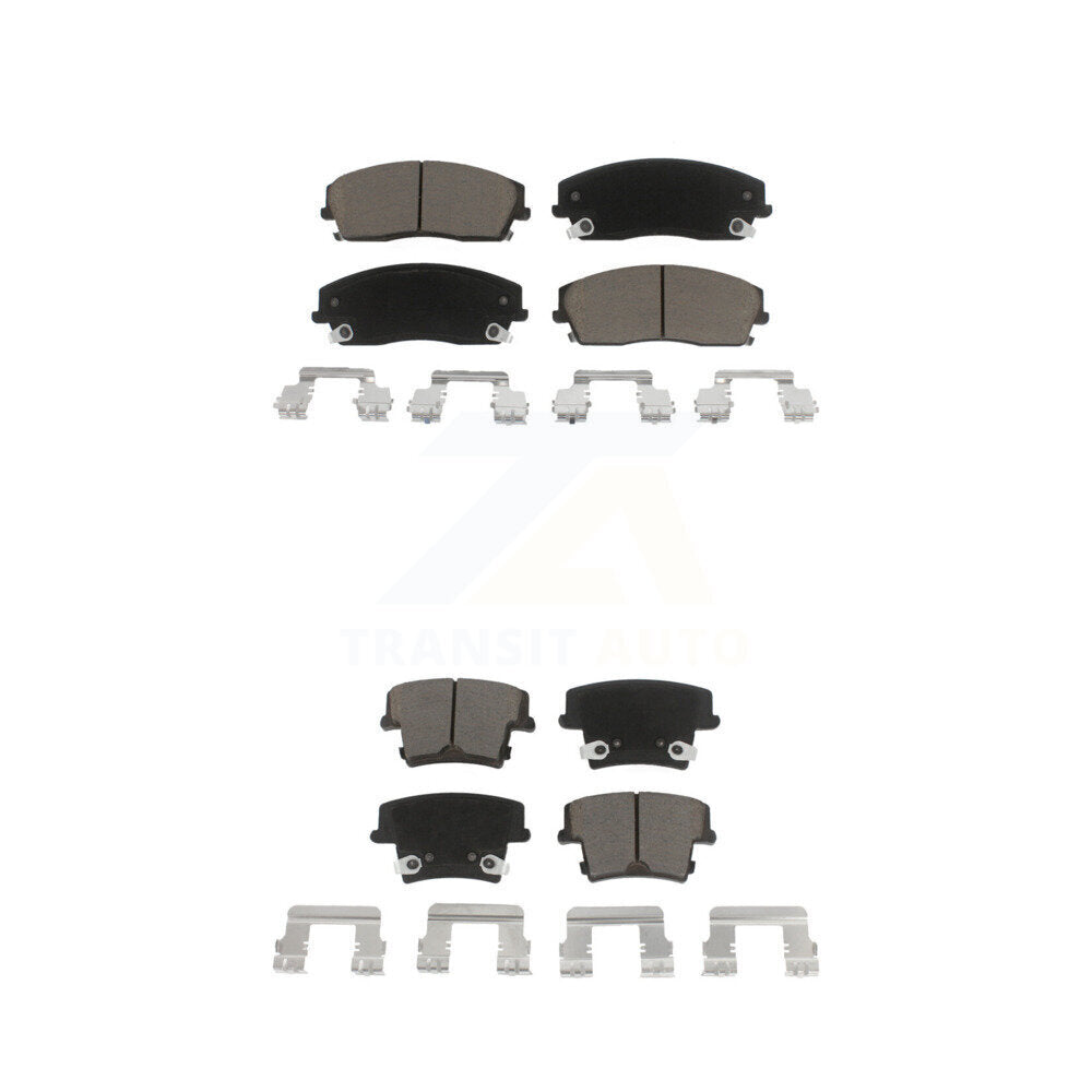 Kit de plaquettes de frein en céramique avant et arrière, pour Dodge Charger Chrysler 300 Challenger