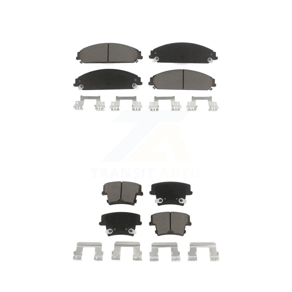 Kit de plaquettes de frein en céramique avant et arrière, pour Dodge Charger Chrysler 300 Challenger