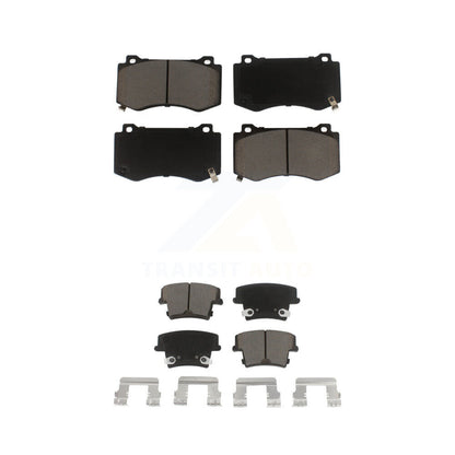 Kit de plaquettes de frein en céramique avant et arrière, pour Dodge Charger R T Scat Pack 2015 avec 6.4