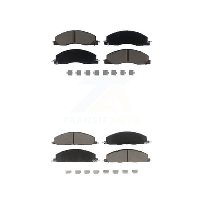 Kit de plaquettes de frein en céramique avant et arrière, pour Ram 3500 2500 1500 Dodge KCX-100043