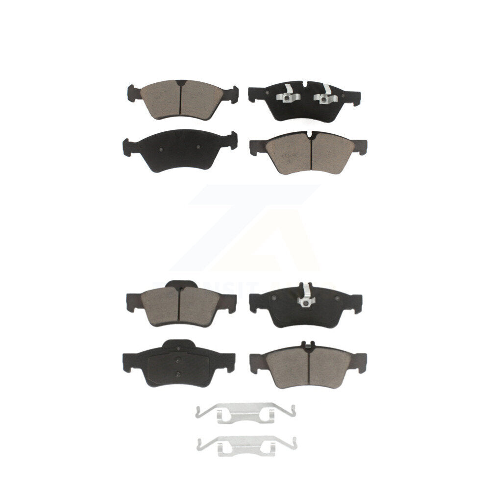 Kit de plaquettes de frein en céramique avant et arrière, pour Mercedes-Benz E350 E550 E500 AWD