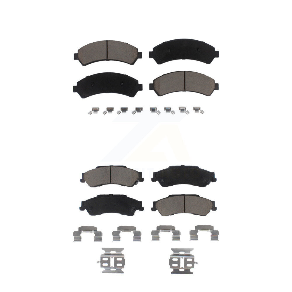 Kit de plaquettes de frein en céramique avant et arrière, pour Chevrolet GMC Blazer Jimmy S10 Sonoma Isuz