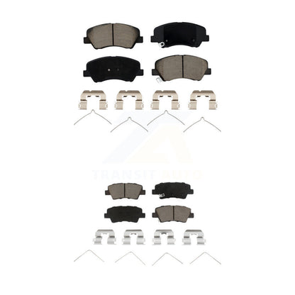 Kit de plaquettes de frein en céramique avant et arrière, pour Kia Rio Hyundai Accent KCX-100061