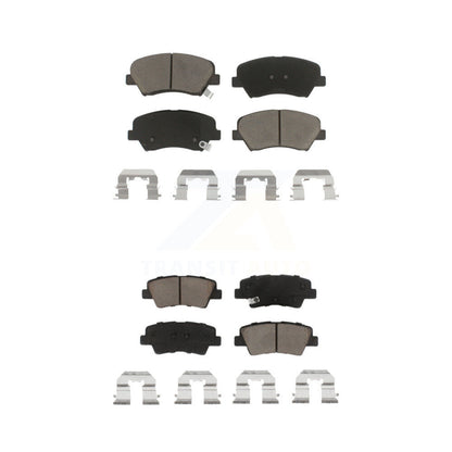 Kit de plaquettes de frein en céramique avant et arrière, pour Hyundai Elantra Accent Kia Rio GT Forte
