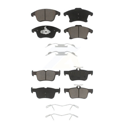 Kit de plaquettes de frein en céramique avant et arrière, pour Ford Fusion Lincoln MKZ Police Responder
