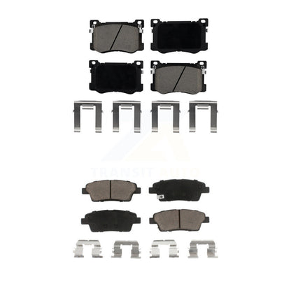 Kit de plaquettes de frein en céramique avant et arrière, pour Hyundai Genesis G80 Kia K900 KCX-100080