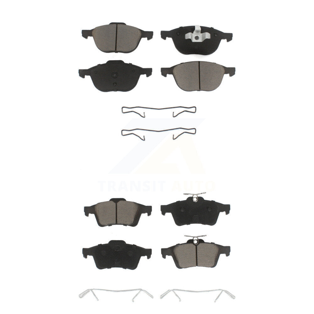 Kit de plaquettes de frein en céramique avant et arrière, pour Ford Mazda 3 Escape Focus 5 EcoSport Volv