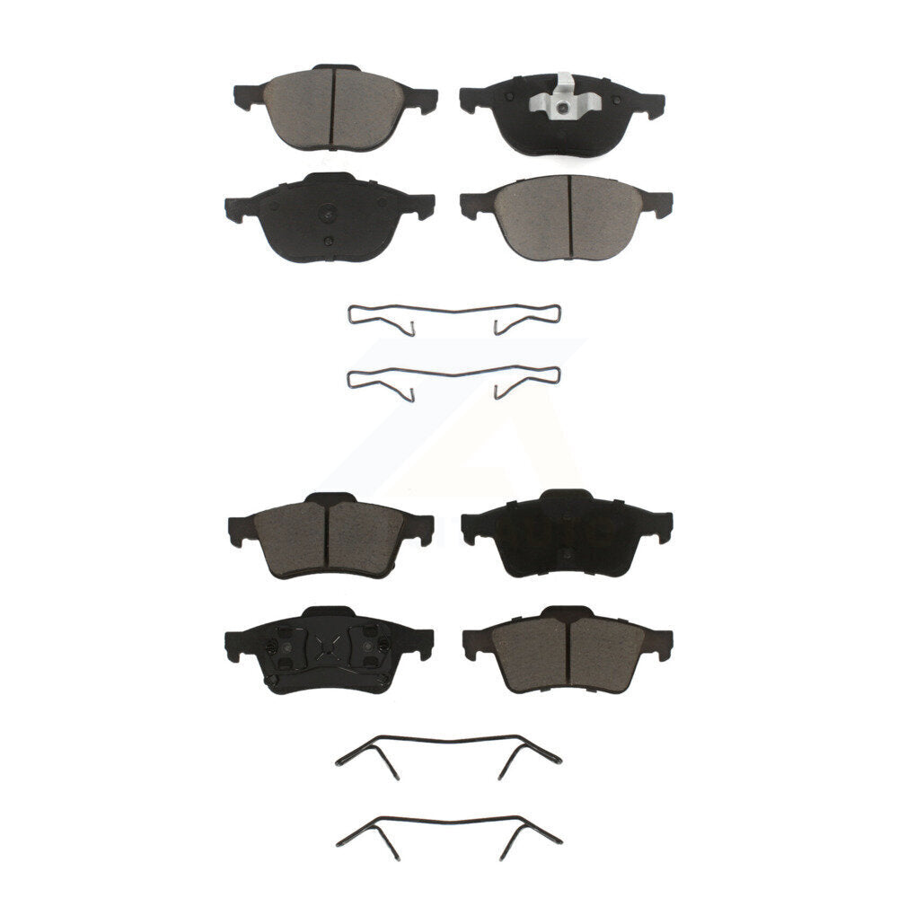 Kit de plaquettes de frein en céramique avant et arrière, pour Mazda 3 5 KCX-100087