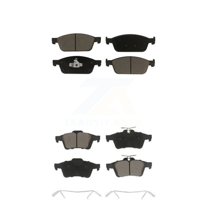 Kit de plaquettes de frein en céramique avant et arrière, pour Ford Escape Transit Connect KCX-100088