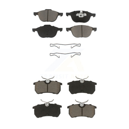 Kit de plaquettes de frein en céramique avant et arrière, pour Ford Focus KCX-100089