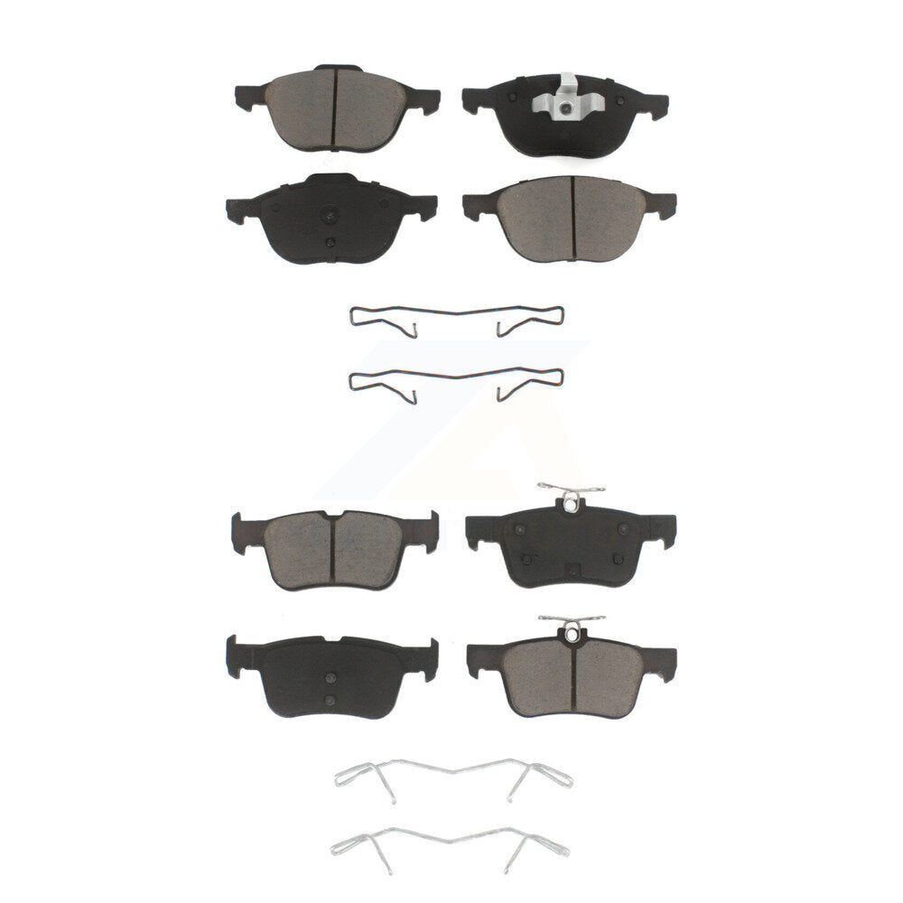 Kit de plaquettes de frein en céramique avant et arrière pour Ford Escape KCX-100090