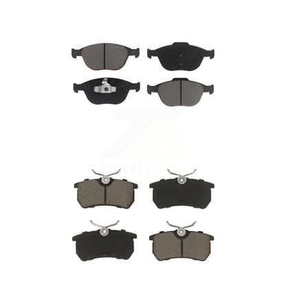 Kit de plaquettes de frein en céramique avant et arrière, pour Ford Focus SVT KCX-100092