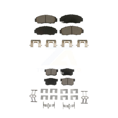 Kit de plaquettes de frein en céramique avant et arrière, pour Honda Accord Acura TL TSX CL RL KCX-10010