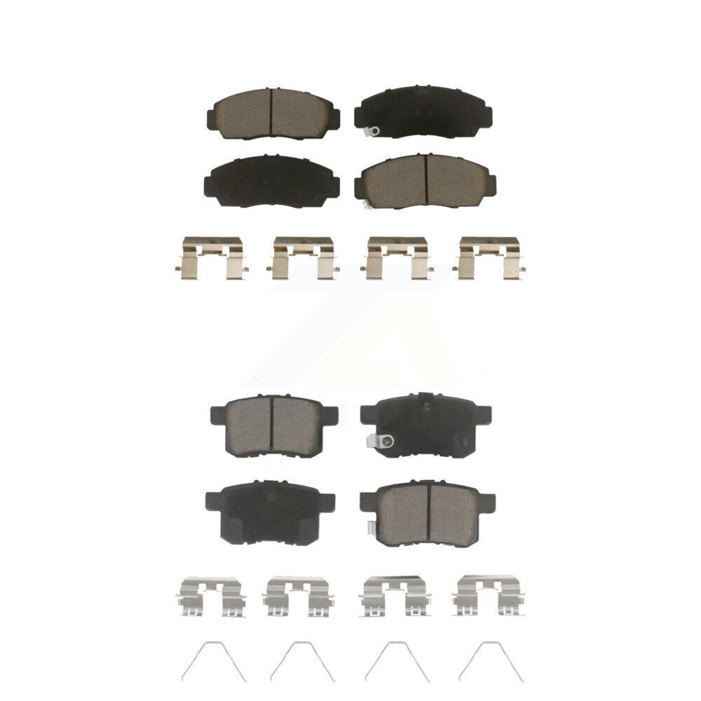 Kit de plaquettes de frein en céramique avant et arrière, pour Honda Accord Acura TSX KCX-100102