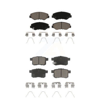 Kit de plaquettes de frein en céramique avant et arrière, pour Honda Accord KCX-100103