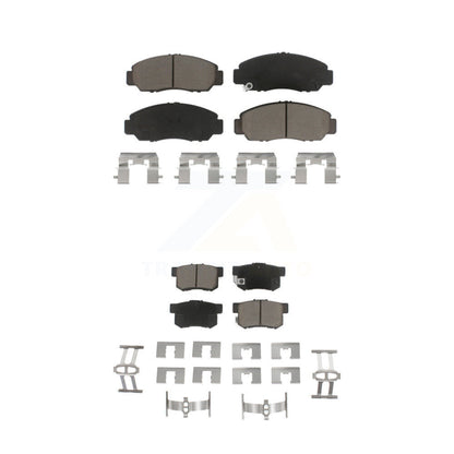 Kit de plaquettes de frein en céramique avant et arrière, pour Honda Accord Acura CSX KCX-100104