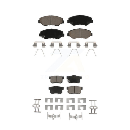 Kit de plaquettes de frein en céramique avant et arrière, pour Honda Civic Accord CR-V Element Acura ILX