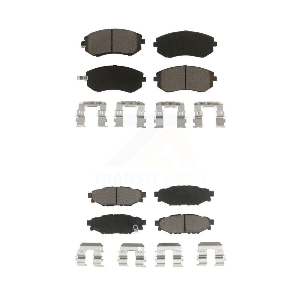 Kit de plaquettes de frein en céramique avant et arrière, pour Subaru Outback Forester Impreza Legacy WR