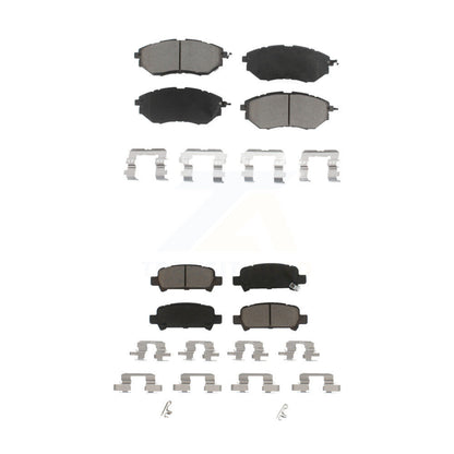 Kit de plaquettes de frein en céramique avant et arrière, pour Subaru Legacy KCX-100112