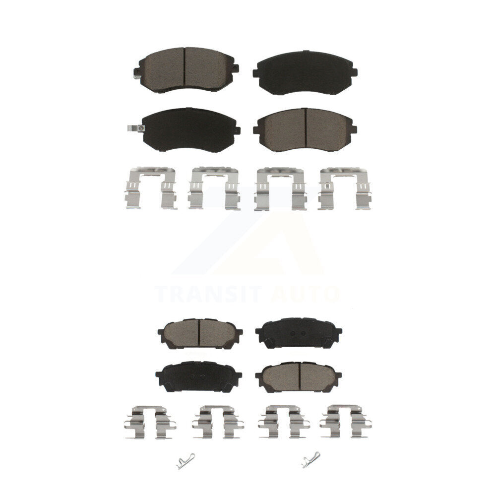 Kit de plaquettes de frein en céramique avant et arrière, pour Subaru Impreza Forester Saab 9-2X