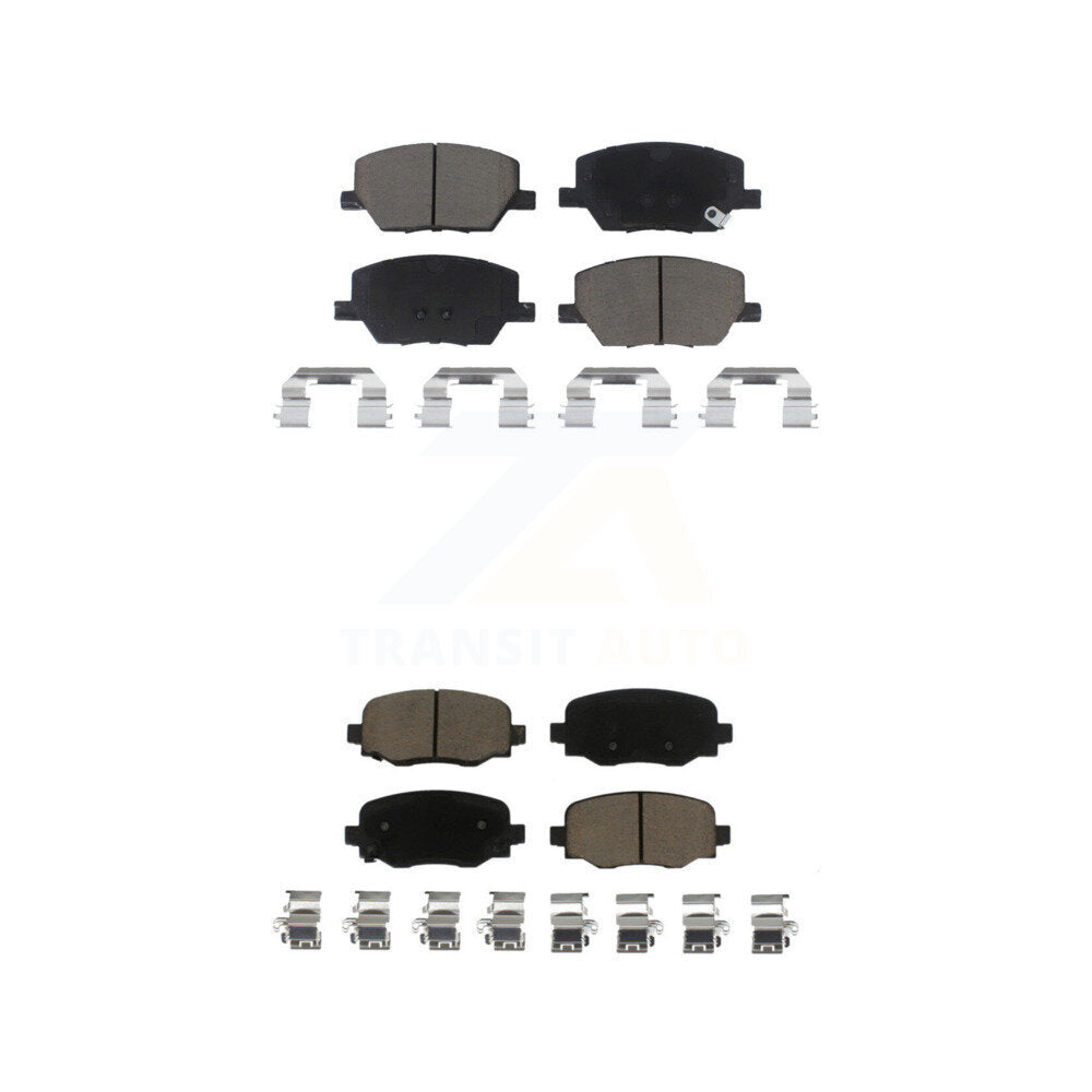 Kit de plaquettes de frein en céramique avant et arrière, pour Jeep Renegade Fiat 500X KCX-100114