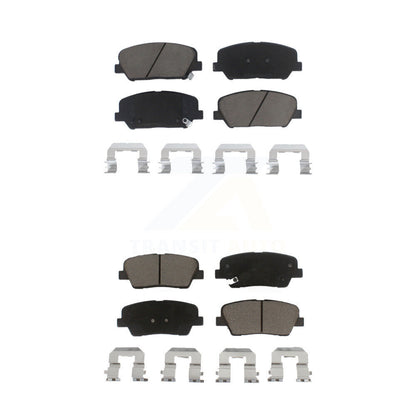 Kit de plaquettes de frein en céramique avant et arrière, pour Hyundai Genesis Coupé KCX-100116