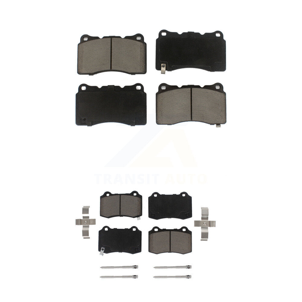 Kit de plaquettes de frein en céramique avant et arrière, pour Hyundai Genesis Coupe Tesla S KCX-100117