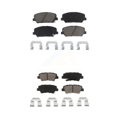 Kit de plaquettes de frein en céramique avant et arrière, pour Kia Optima Hyundai Veloster 2013 – 2015