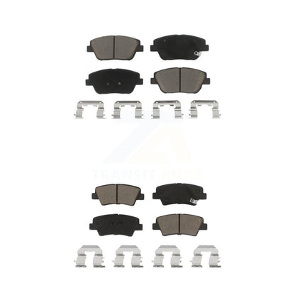 Kit de plaquettes de frein en céramique avant et arrière, pour Hyundai Sonata Kia Optima KCX-100121