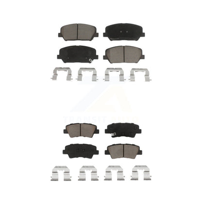 Kit de plaquettes de frein en céramique avant et arrière, pour Kia Forte Forte5 koup KCX-100122