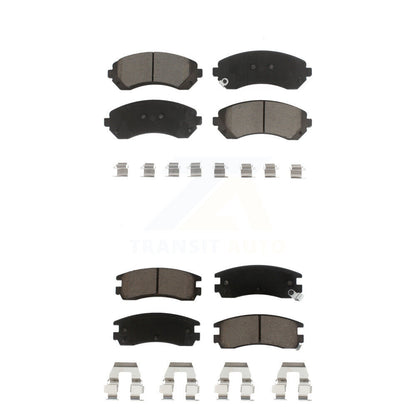 Kit de plaquettes de frein en céramique avant et arrière, pour Buick rendez-vous Pontiac Montana Chevrole