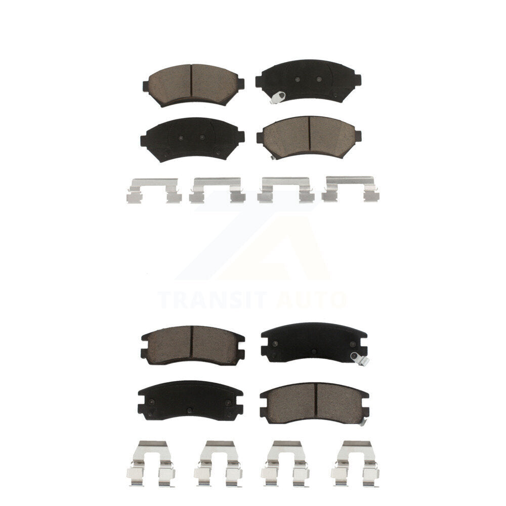 Kit de plaquettes de frein en céramique avant et arrière, pour Chevrolet Buick Impala Pontiac Century Pri