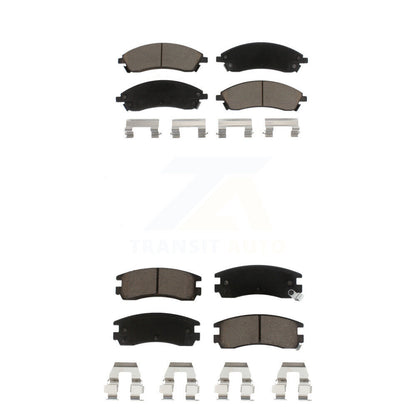 Kit de plaquettes de frein en céramique avant et arrière, pour Pontiac Bonneville GXP 2004 KCX-100127