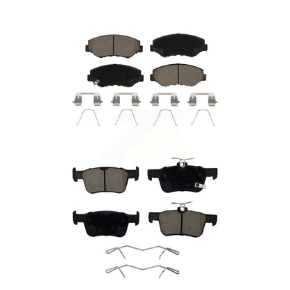 Kit de plaquettes de frein en céramique avant et arrière, pour Honda Civic KCX-100129