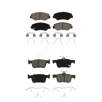 Kit de plaquettes de frein en céramique avant et arrière, pour Honda Civic KCX-100130