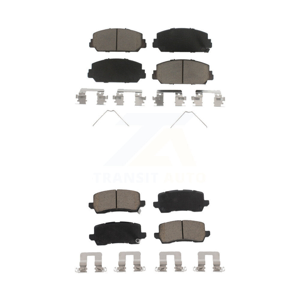 Kit de plaquettes de frein en céramique avant et arrière pour Acura RLX KCX-100132