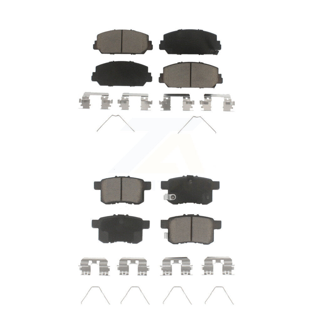 Kit de plaquettes de frein en céramique avant et arrière, pour Honda Accord KCX-100135