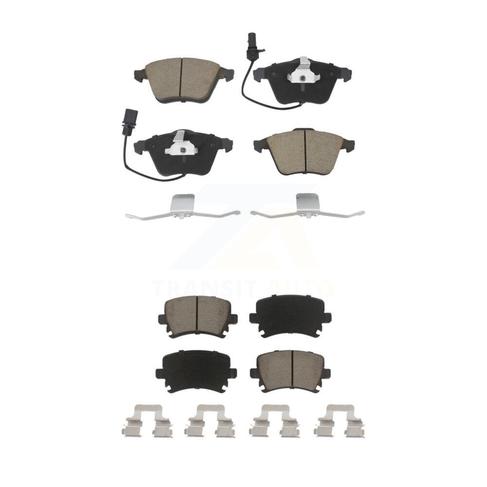 Kit de plaquettes de frein en céramique avant et arrière, pour Audi A4 Quattro Volkswagen Passat CC A6 T