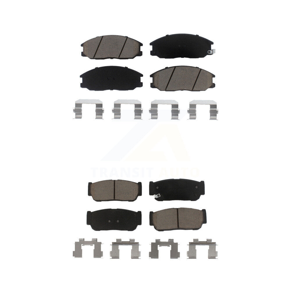 Kit de plaquettes de frein en céramique avant et arrière, pour Kia Sorento 2003 – 2009 KCX-100145