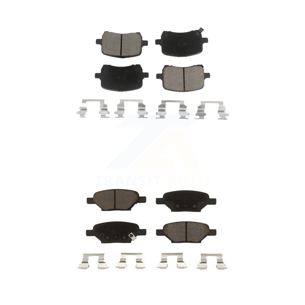 Kit de plaquettes de frein en céramique avant et arrière, pour Chevrolet Cobalt Saturn Ion Malibu Pontia
