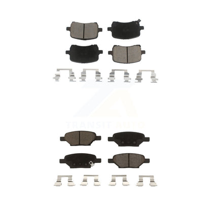 Kit de plaquettes de frein en céramique avant et arrière, pour Chevrolet Cobalt Saturn Ion Malibu Pontia