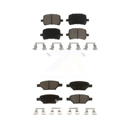 Kit de plaquettes de frein en céramique avant et arrière, pour Chevrolet Malibu Pontiac G5 G6 Cobalt HHR