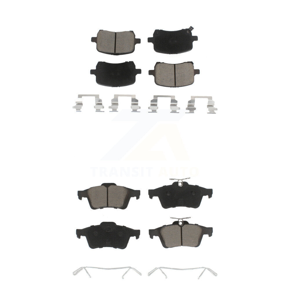 Kit de plaquettes de frein en céramique avant et arrière, pour Pontiac Solstice Saturn Sky KCX-100150