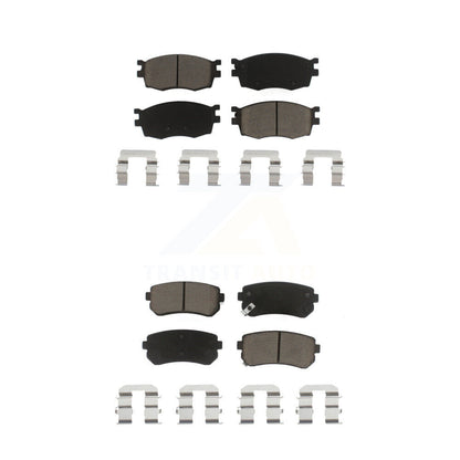 Kit de plaquettes de frein en céramique avant et arrière, pour Hyundai Accent Kia Rio Rio5 KCX-100151