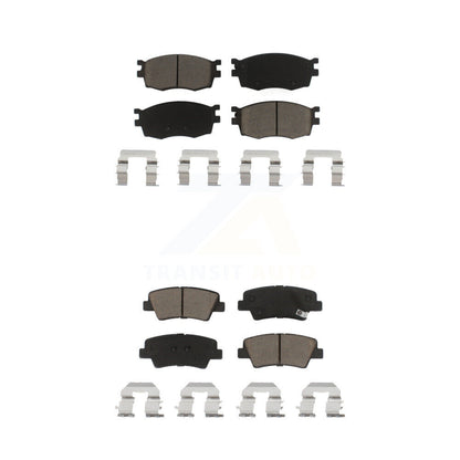 Kit de plaquettes de frein en céramique avant et arrière pour Hyundai Accent 2011 KCX-100152