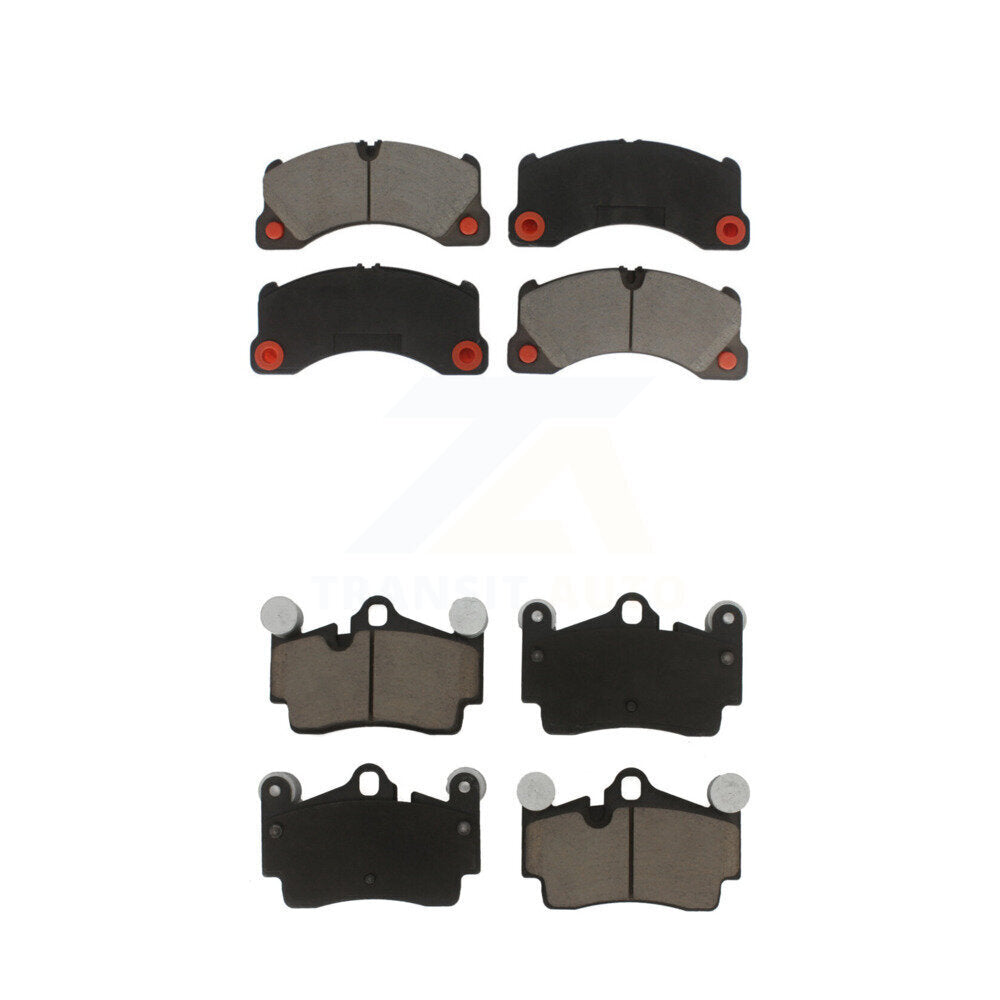 Kit de plaquettes de frein en céramique avant et arrière, pour Porsche Cayenne KCX-100154
