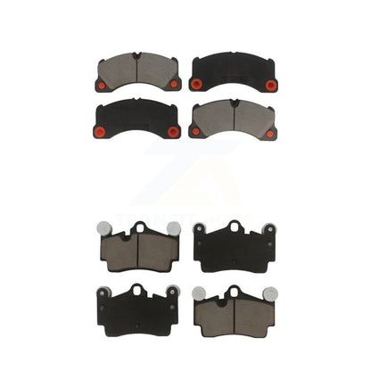 Kit de plaquettes de frein en céramique avant et arrière, pour Porsche Cayenne KCX-100154