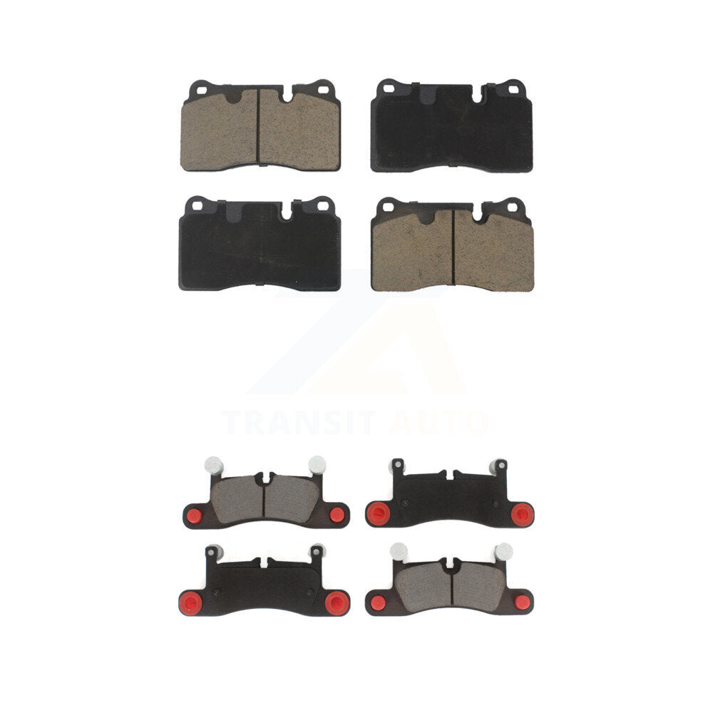 Kit de plaquettes de frein en céramique avant et arrière, pour Volkswagen Touareg KCX-100158