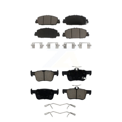 Kit de plaquettes de frein en céramique avant et arrière, pour Honda Accord KCX-100160