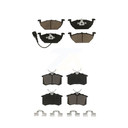 Kit de plaquettes de frein en céramique avant et arrière, pour Volkswagen coccinelle Jetta KCX-100165